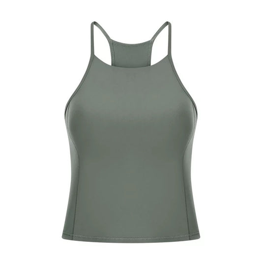 Women's High Neck Training Crop Top